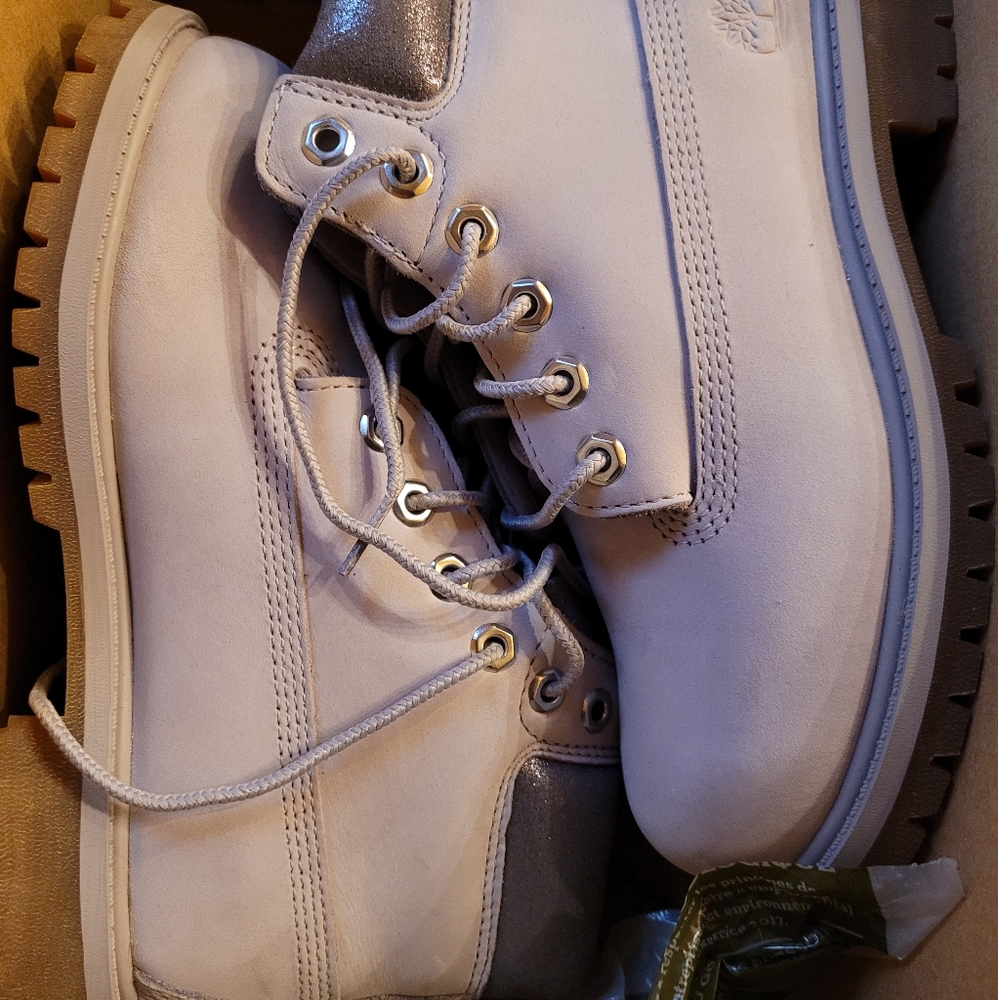 Girls Timberland Purple Boots